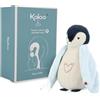 KALOO Peluche Musicale Notturno Luce Notturna Bianca Blu 20cm Peluche Dalla Nascita K212010