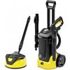 KARCHER Idropulitrice Karcher K5 Black T5 con Lavapavimenti Potenza 145 bar Portata 500