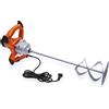 BATTIPAV Trapano miscelatore malta colla 1800w con frusta 165mm Battipav mini mix 1800