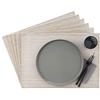 Aps Tovaglietta in PVC Bianco, 45 x 33 cm