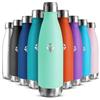HoneyHolly Borraccia Termica Bambini 500ML, Senza BPA, Borraccia Bambini, Acciaio Inossidabile 18/8, Borracce Termiche, Bottiglia Termica A Prova di Perdite, Borraccia Acciaio Inox per Scuola, Ragazzi, Ragazze