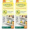 Orphea, Antitarme Alimentare, Elimina le Farfalline del Cibo e ne Previene lo Sviluppo, Senza Insetticida, Inodore Azione Naturale, 3 Trappole Adesive (Confezione da 2)