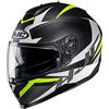 HJC Casco moto HJC C70 TROKY MC4HSF, Nero/Bianco/Fluo, S
