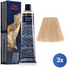 Wella 3x Wella Koleston Perfect Me+ Pure Naturals 10/03 60Ml