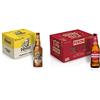 Kozel Birra Premium Lager, Cassa Birra con 20 Birre in Bottiglia da 50 cl, 10 L, Pale Lager dal Gusto Ricco e Bilanciato, Gradazione Alcolica 4.6% Vol & Peroni Birra 175 Anniversario, Cassa Birra
