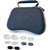 Oniverse Custodia universale per controller PS5, PS4, Xbox One Series X|S con prolunghe per joystick e anelli di precisione, antiurto, interno in velluto antigraffio, scomparto per accessori