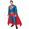 Rubie's Rubies Costume ufficiale DC Deluxe Superman, costume da supereroe adulto