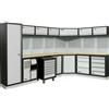 FERVI ARREDAMENTO ALLESTIMENTO MODULARE PER OFFICINA GARAGE RACING MOBILI ATTREZZI