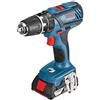 Bosch GSB 18V-21 Trapano Combinato 18V 2 X 4.0Ah Li-Ion BSHGSB18V21