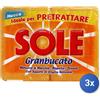 Sole 3x Sole Sapone Bucato 250 Grammi 2 Pezzi Giallo