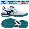 Mizuno Wave Exceed Tour 6 Wide OC White Navy 61GB251318 Taglia Uomo