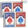 BICYCLE 4 Mazzi bicycle Rider Posteriore Standard Indice Carte da Gioco 2 Red 2 Blu New
