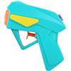 Idena 40424 - Pistola ad acqua Power in plastica, dimensioni compatte perfette per le vacanze, in spiaggia o in piscina, circa 10 cm, colori assortiti