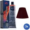 Wella 3x Wella Koleston Perfect Me+ Vibrant Reds 66/55 60Ml