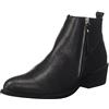 Gaudí Gaudì Tronchetto Zip - Belicia - REPTIL Stivaletti, Donna, Nero (Black), 38 EU (5.5 UK)