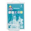 Neobaby Neo Baby Tettarella In Silicone Flusso Veloce 4M+ 2 Pz