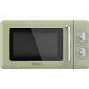 Cecotec Forno a Microonde Meccanico Da 20 Litri Proclean 3010 Retro Green. 700 W in 6 Li