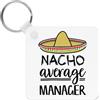 Gift Base Nacho Media Manager Portachiavi Worlds Best Boss Divertente Awesome