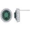Bliss Orecchini Bliss Prestige Smeraldi 20109896 Earrings Oro Bianco Diamanti