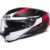 HJC Casco moto HJC RPHA 70 SAMPRA MC1SF, Nero/Bianco/Rosso, L
