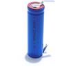 14500 con terminali batteria da saldare 3,7V 2200MAH pacchi batteria ricambi