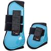 HKM 8566 - Parafanghi e cappucci foderati, colore: blu scuro/nero, pony