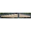GIARDINO DEL RE TOP TELO RICAMBIO COPERTURA PERGOLA 2017 MT.3x4 POLIESTERE SPALMATO Ecrù TETTO