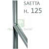 UTENSILERIA 10PZ SAETTA A L ZINCATA PER PALETTI A T RECINZIONI GIARDINO 25X25X3 H 125;