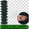 UTENSILERIA 1PZ RETE RECINZIONE PLASTIFICATA H 125 MAGLIA SCIOLTA 50X50 MM Ø 2,3 ROTOLO 25 ;