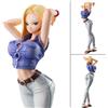 Anime MegaHouse Dragon Ball Z Ver.III 3 1/8 Figura in PVC Gals Android # 18