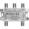Mediasat Splitter antenna Mediasat Partitore passivo con 4 uscite PAR 410 DC