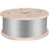 VEVOR Fune Metallica Cavo in Acciaio Inox 316 Bobina da 152 m 4,8 mm 1x19 Fili