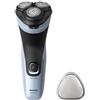 Philips Rasoio barba Philips X3003 00 SERIE 3000X SkinProtect Azzurro e Nero