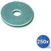 Dadinox 250x Rondella Piana Larga Inox E-100 Mm 8X24