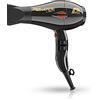 Parlux Advance Light Asciugacapelli Professionale, Ionic & Ceramic, Nero