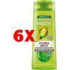 Garnier 6 X Fructis Shampoo Definizione 250 Ml. Hydra Ricci