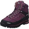 (TG. 36 EU) CMP MOON MID WMN TREKKING SHOE WP, Scarpe da Trekking Donna, Prugna,