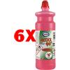 Amacasa 6 X Alcool Rosa 500 Ml. Etilico Denaturato Amacasa 90°