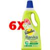 Emulsio 6 X Emulsio Detergente Igienizzante Pavimenti Ravviva 750 Ml. Limone & Camelia