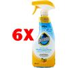 Pronto 6 X Pronto Sgrassatore Multisuperficie Spray 500 Ml. Ph Equilibrato Sunshine Day