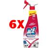 ACE 6 X Ace Spray 500 Ml. Sgrassatore Igienizzante Senza Cadeggina