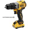 DEWALT DCD706D2-QW avvitatore percussione brushless 12v 2x2Ah 10mm 57Nm Tstak