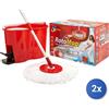 SUPER 5, Superfive 2x Bundle Rotomop Completo Kit 360* + Secchio