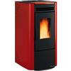 Extraflame Stufa pellet 6,5kW KETTY 5.0 Bordeaux 5 stelle Classe A+ 1292201