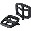 BBB Pedali Decoder MTB - Pedali per mountain bike - Presa forte e perni regolabili - Pedali in composito per ciclismo - BPD-37 - nero opaco