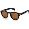 David Beckham OCCHIALI DA SOLE UNISEX DAVID BECKHAM DB 7041/S 80770 (NERO)