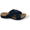 Tiglio Uomo Pantofole 4802 Ciabatta con plantare in pelle