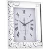 First Class OROLOGIO SVEGLIA 25° ANNIVERSARIO MATRIMONIO ARGENTO RETRO BIANCO ER501/25OR