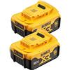 Non applicabile DEWALT Kit di avviamento a batteria DCB184P2-XJ 18 Volt / 2 batterie da 5 Ah - N