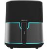 Cecotec Friggitrice ad aria senza olio da 5,5 litri Cecofry Fantastik Inox 5500 Air Fryer. 1500 W, 9 menu, finiture in acciaio inox, tecnologia PerfectCook, 80-200 °C, 0-60 minuti